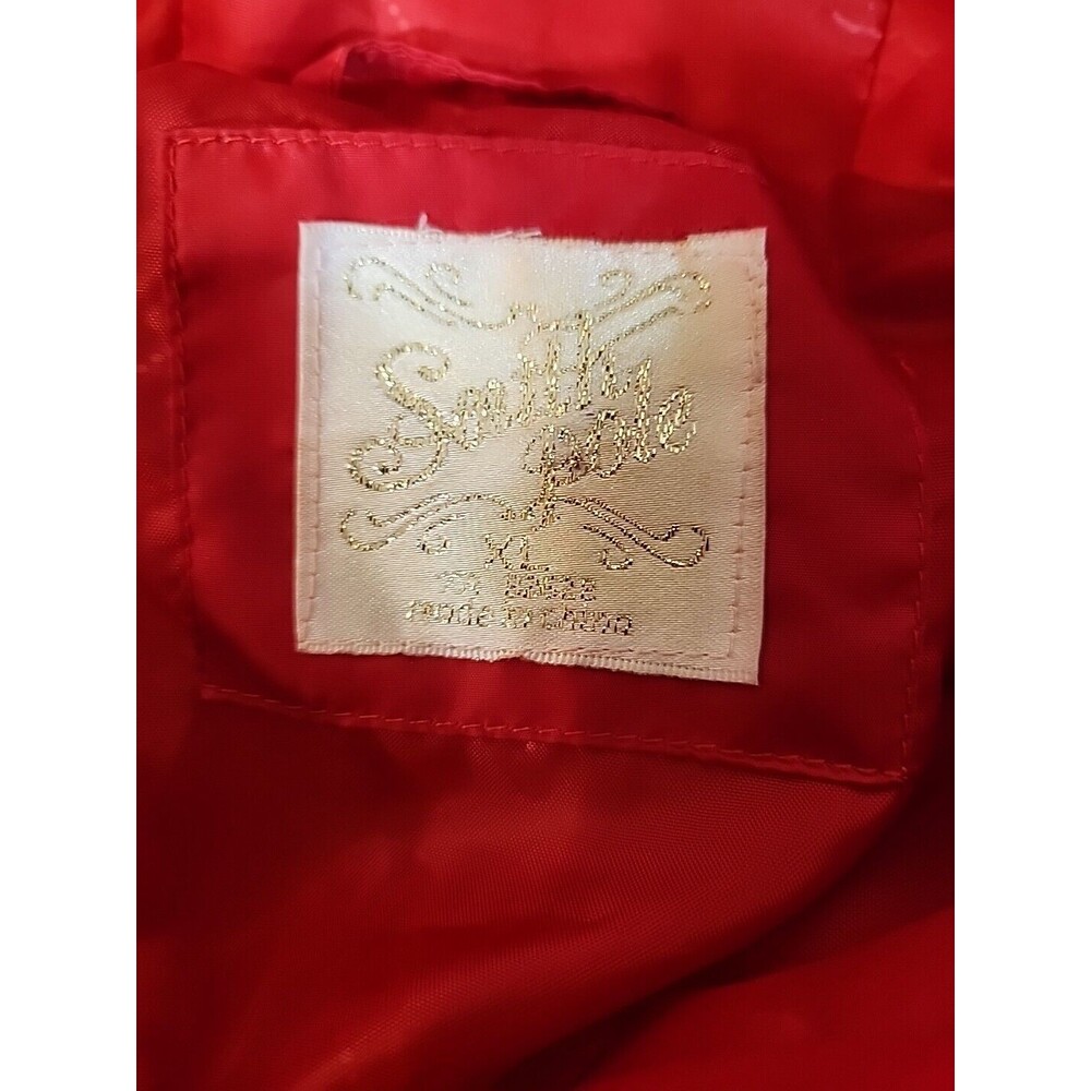 Southpole Puffer Jacket Coat‎ Parka Red Mens Zipper Hooded Warmth Extra Large - Picture 4 of 9